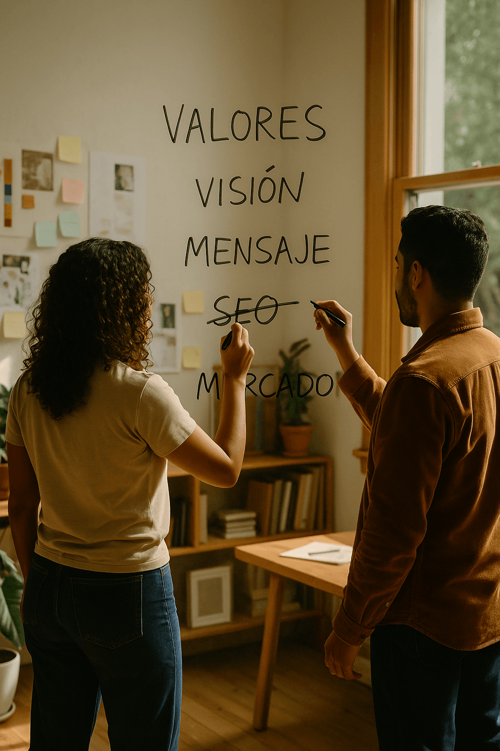 Gráfico de estrategia de comunicación digital